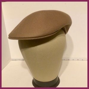 Vtg Wool Flat Cap